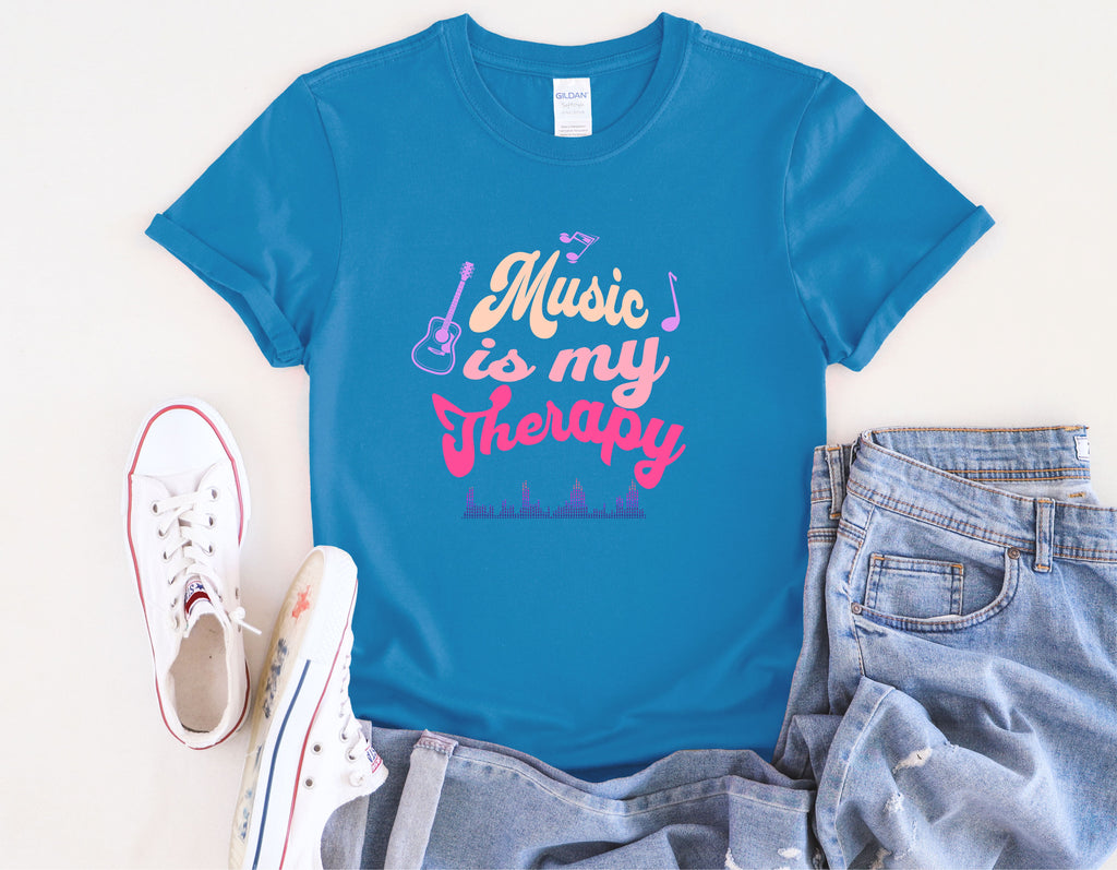 Music Is My Therapy T-Shirt