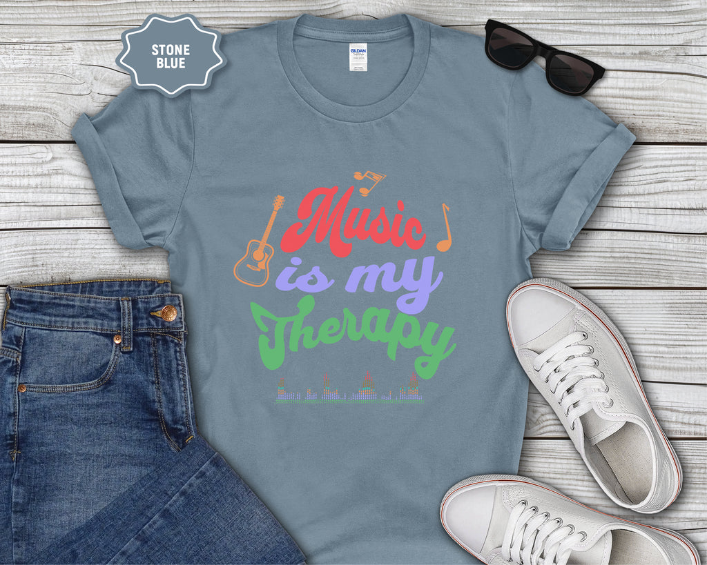 Music Is My Therapy T-Shirt