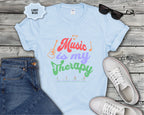 Music Is My Therapy T-Shirt