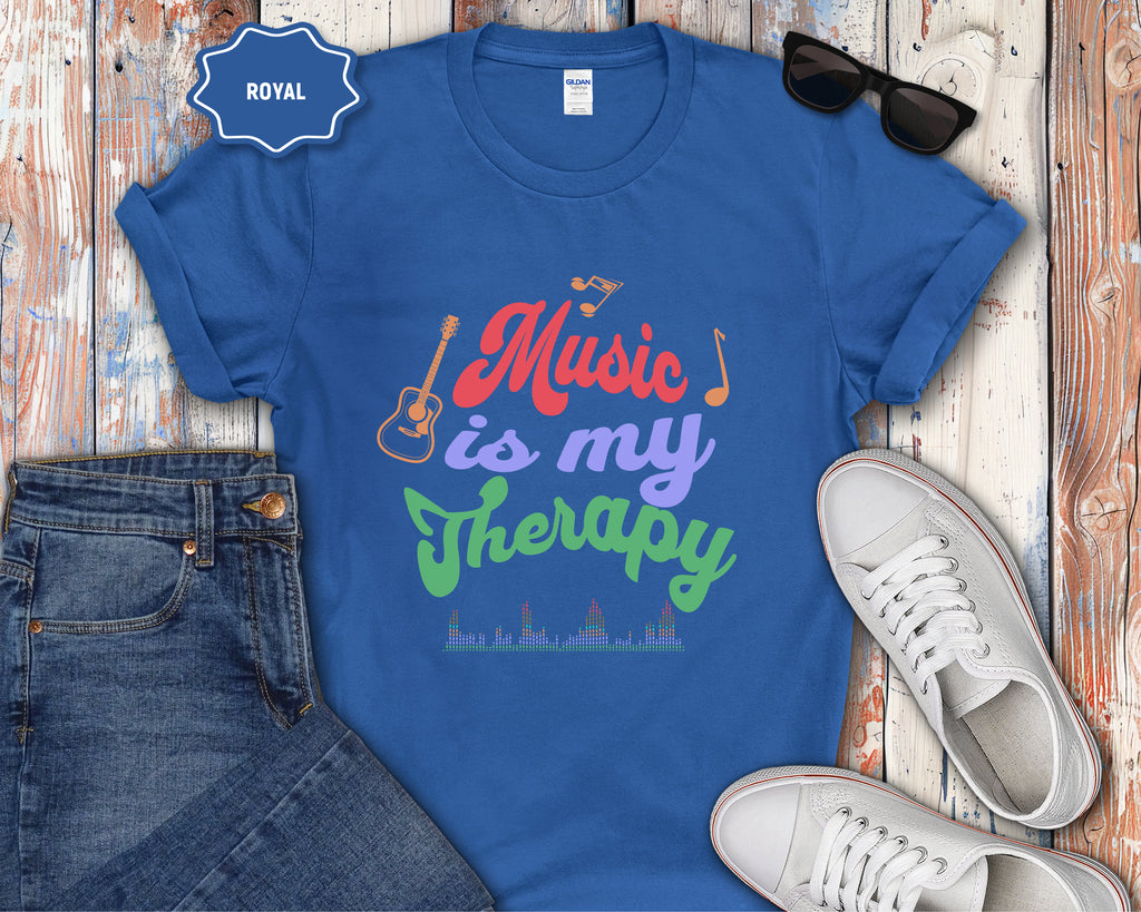 Music Is My Therapy T-Shirt