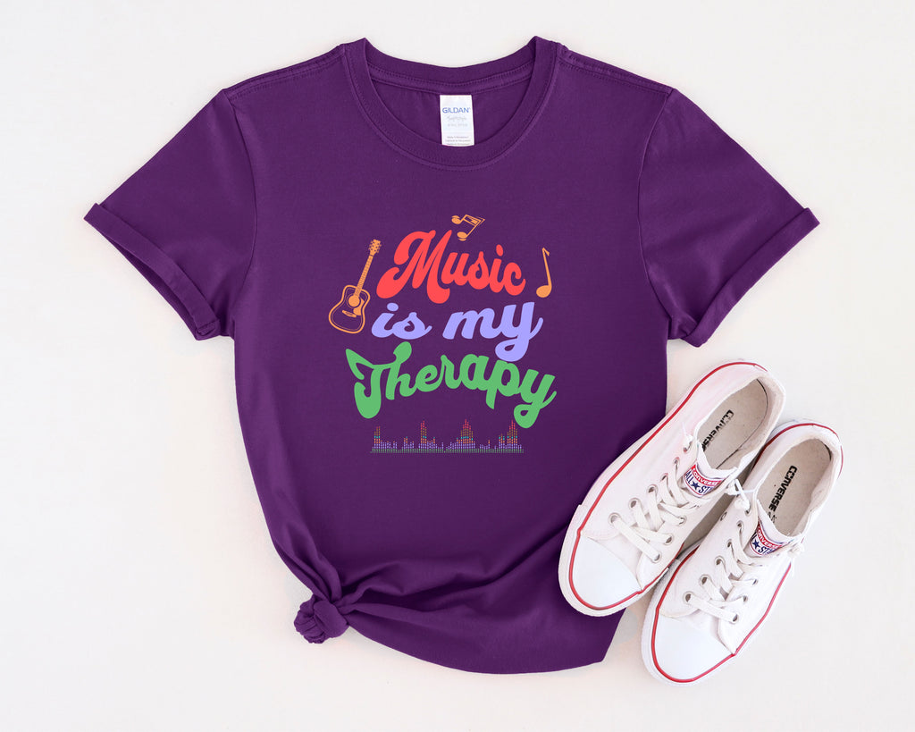 Music Is My Therapy T-Shirt