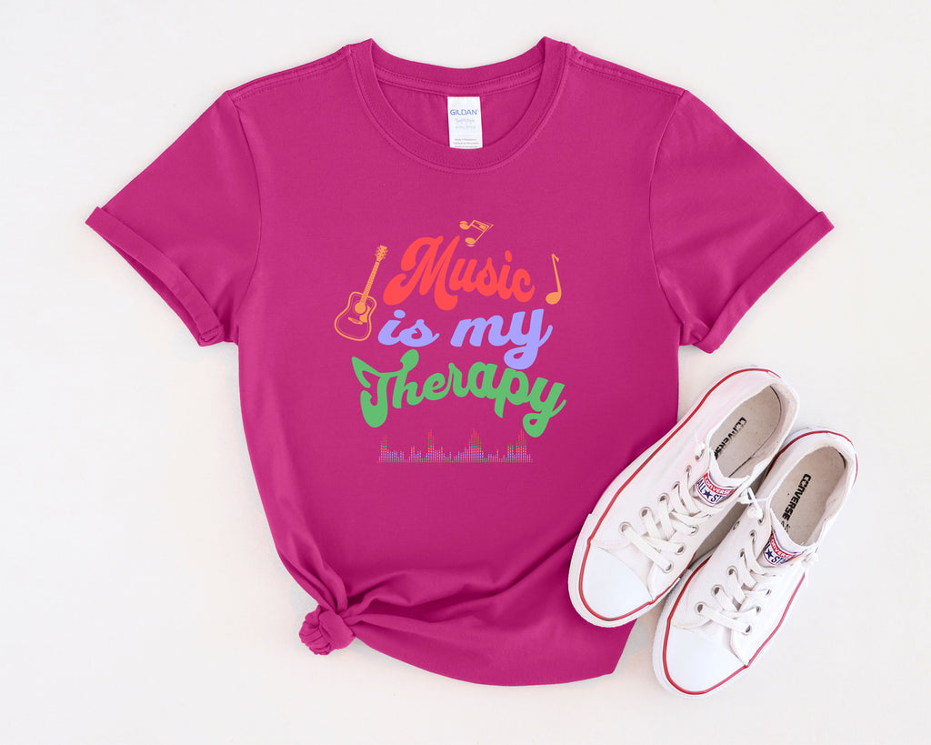 Music Is My Therapy T-Shirt