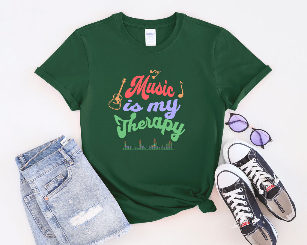 Music Is My Therapy T-Shirt