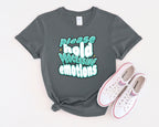 Please Hold Processing Emotions Mental Health T-Shirt