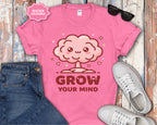 Kawaii Brain Tree Grow Your Mind T-Shirt