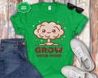 Kawaii Brain Tree Grow Your Mind T-Shirt