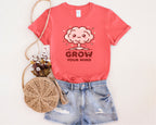 Kawaii Brain Tree Grow Your Mind T-Shirt