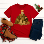Cat Christmas Tree  T-Shirt
