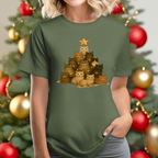 Cat Christmas Tree  T-Shirt