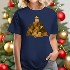 Cat Christmas Tree  T-Shirt