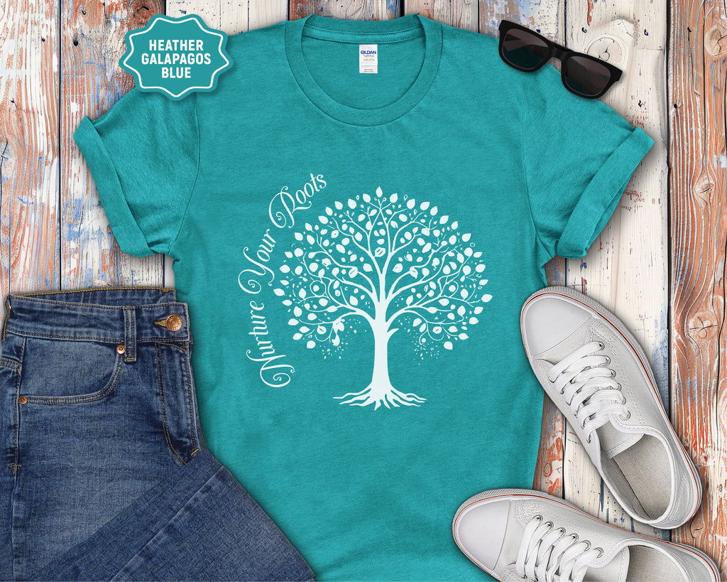 Nurture Your Roots Mental Health T-Shirt | Self Care, Awareness