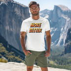 Minimalist More Better Unisex T-Shirt, Graphic Tee, Comfy Shirt, Casual Top, Trendy Tee Shirt, Softstyle T-Shirt