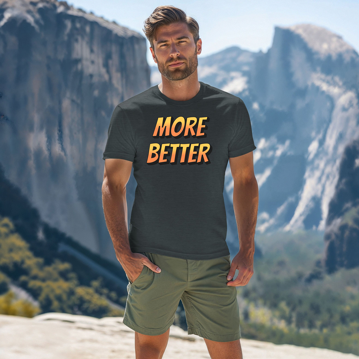 Minimalist More Better Unisex T-Shirt, Graphic Tee, Comfy Shirt, Casual Top, Trendy Tee Shirt, Softstyle T-Shirt