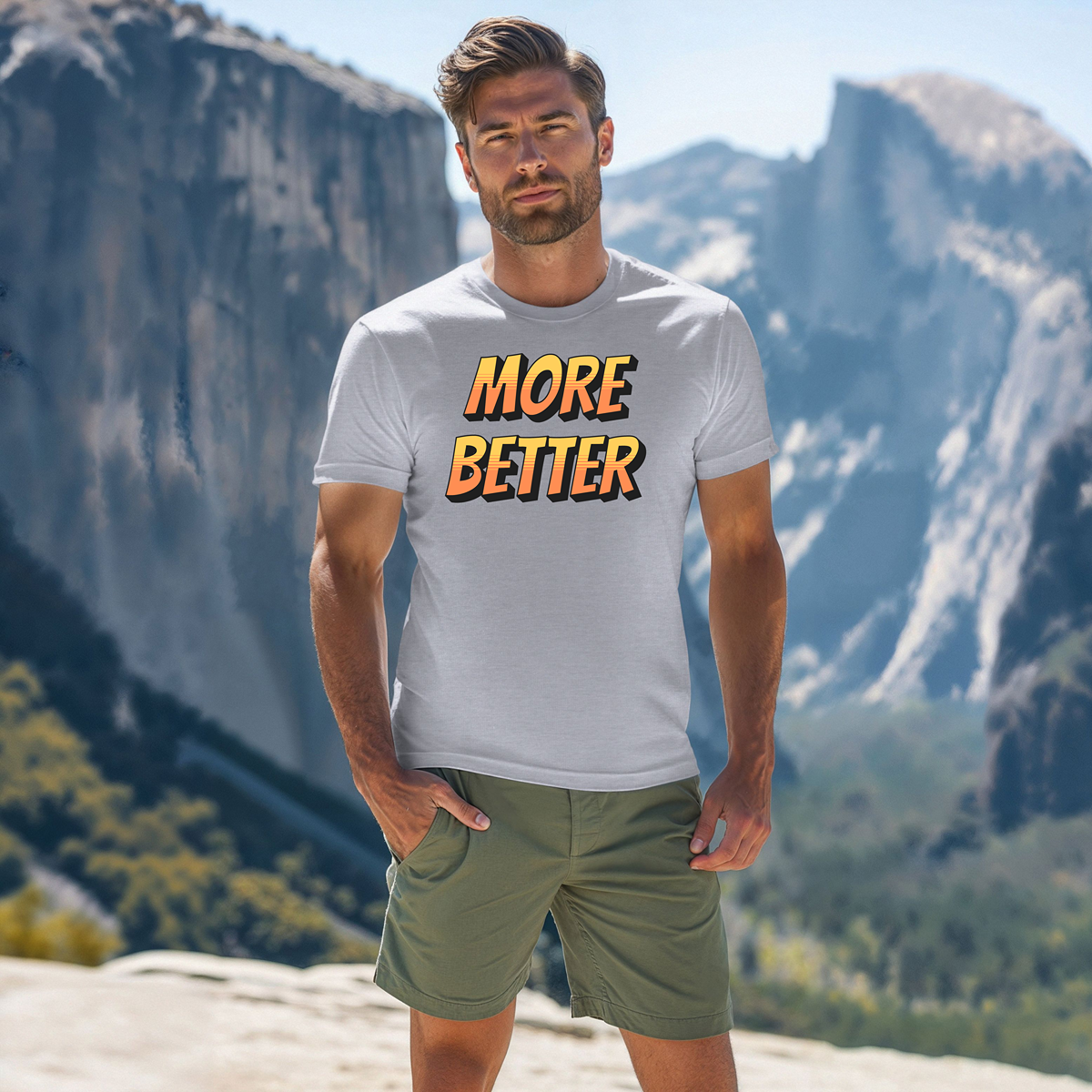 Minimalist More Better Unisex T-Shirt, Graphic Tee, Comfy Shirt, Casual Top, Trendy Tee Shirt, Softstyle T-Shirt
