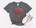 Grow Your Mind brain tree T-Shirt | educational mindfulness tee