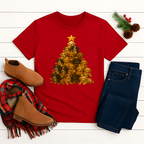 Puppy Christmas Tree T-Shirt