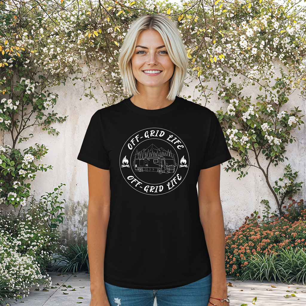 Off Grid Life Class A RV Women's Tee