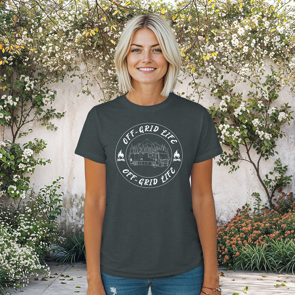 Off Grid Life Class A RV Women's Tee