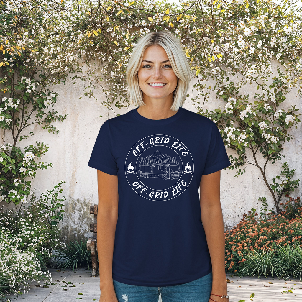 Off Grid Life Class A RV Women's Tee