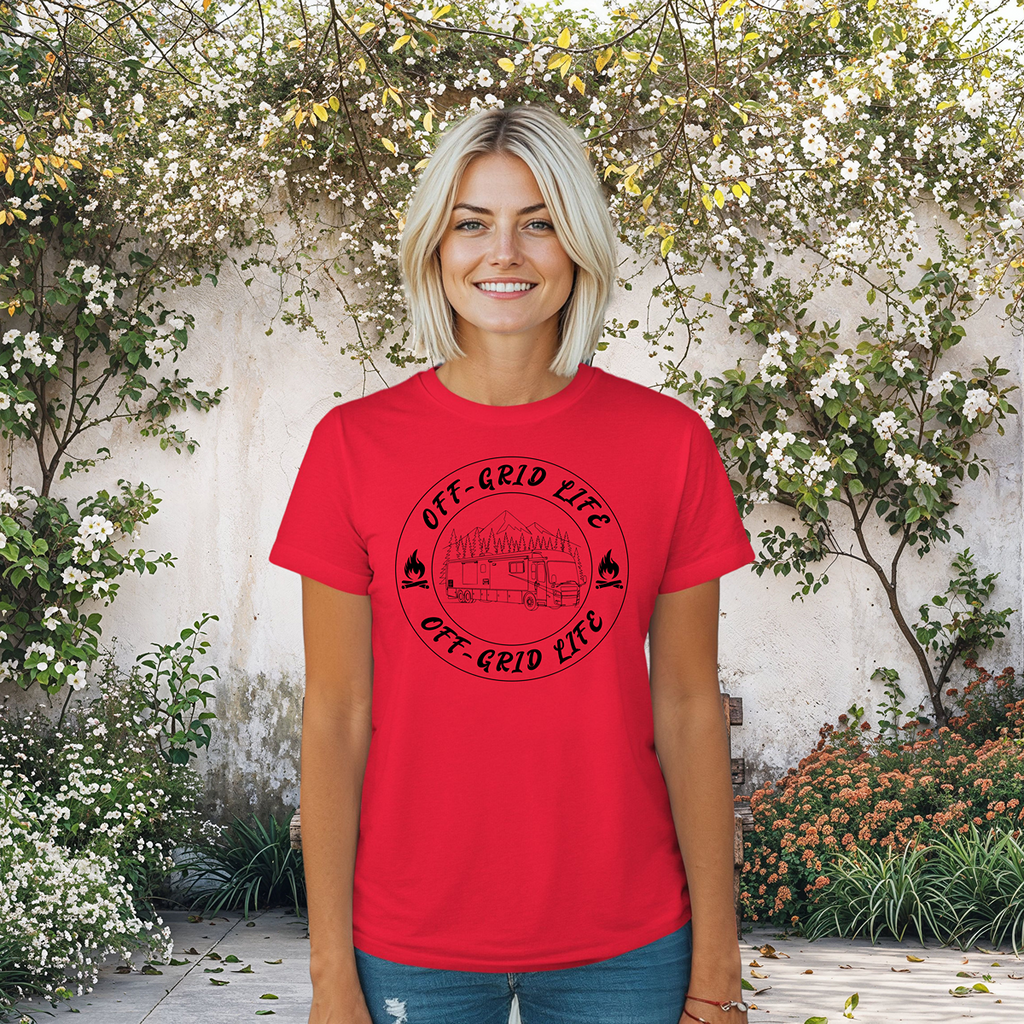 Off Grid Life Class A RV Women's Tee