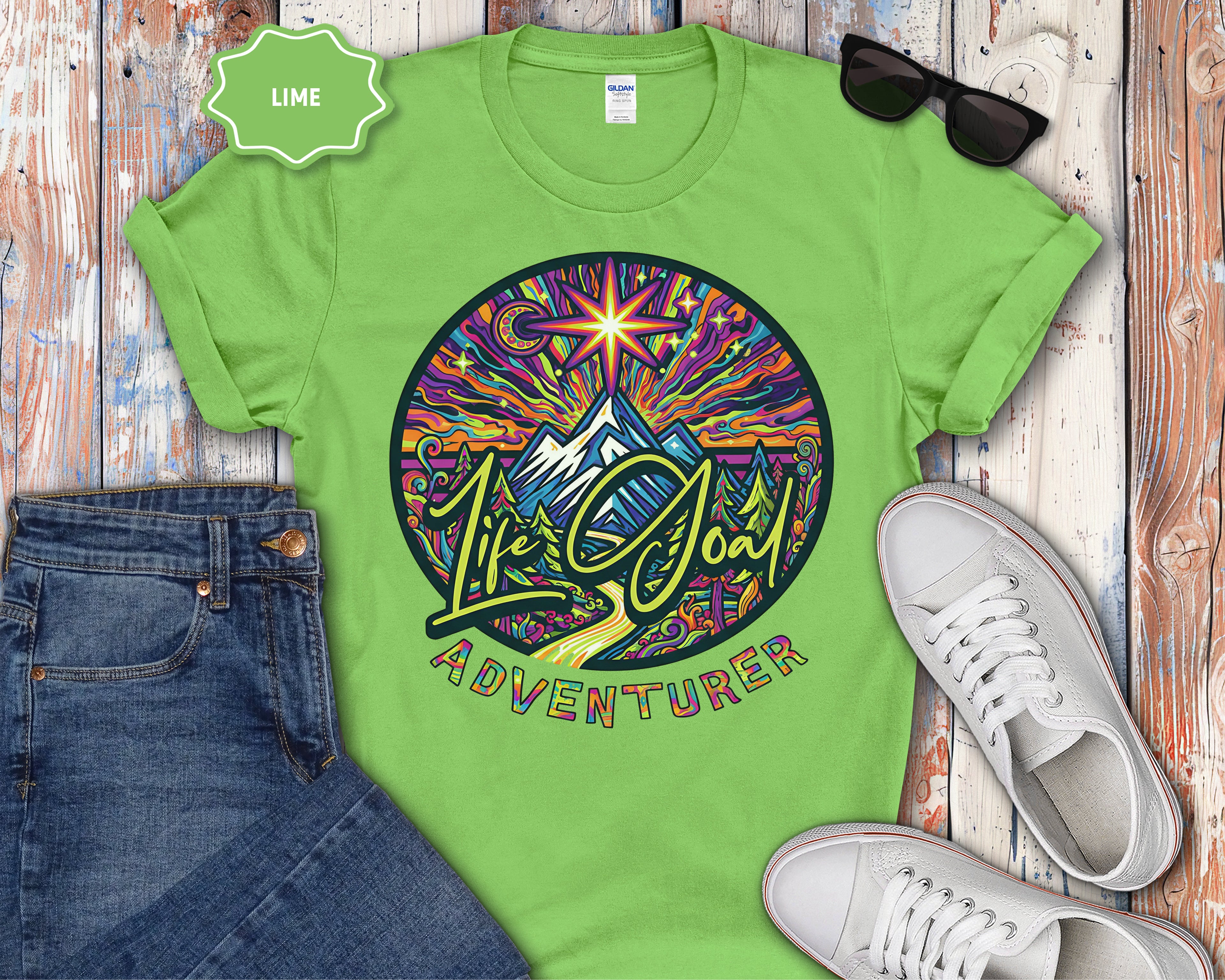 Life Goal Adventurer T-Shirt