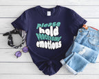 Please Hold Processing Emotions Mental Health T-Shirt