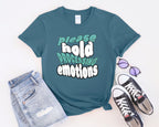 Please Hold Processing Emotions Mental Health T-Shirt
