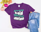 Please Hold Processing Emotions Mental Health T-Shirt