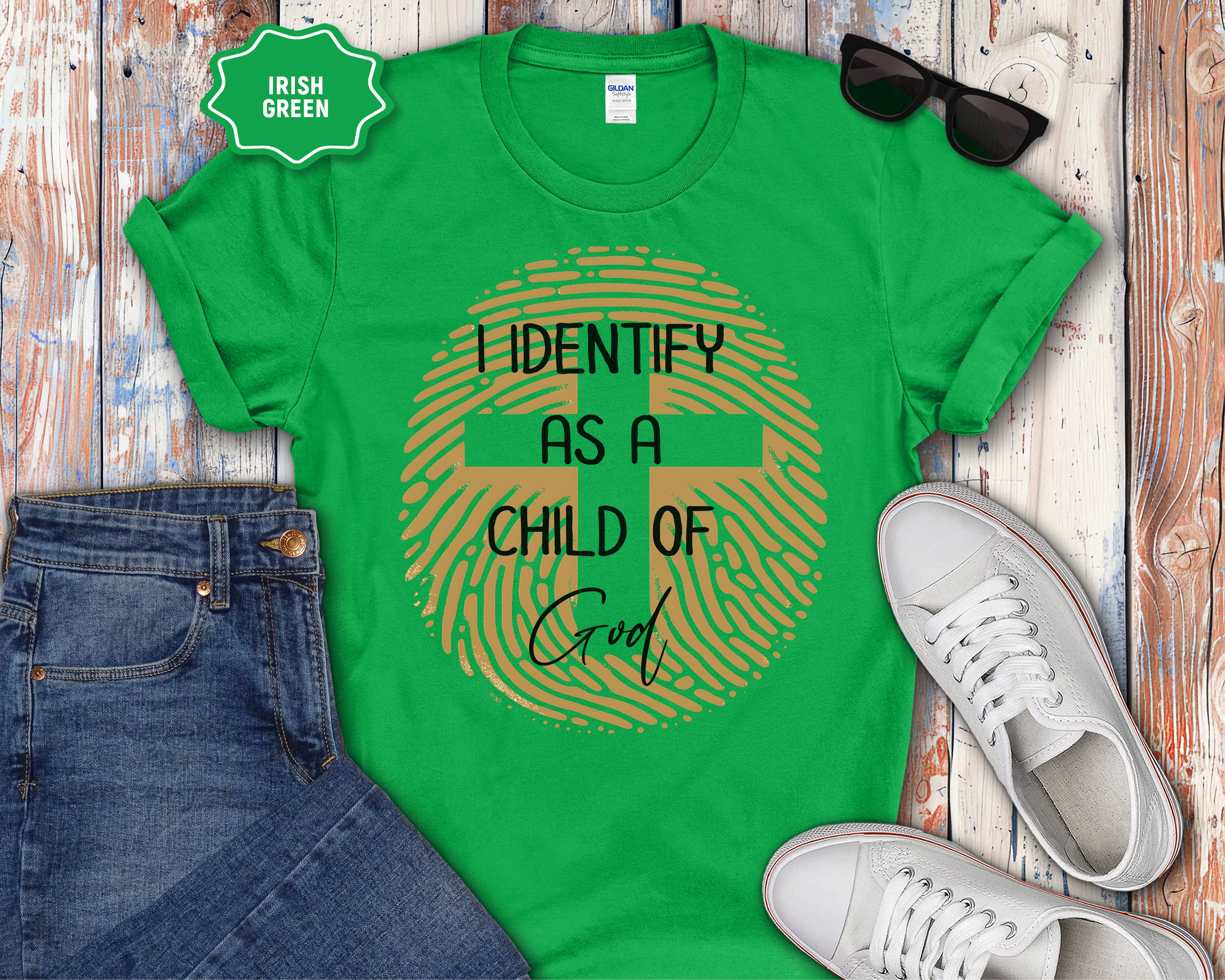 I Identify as a Child of God T-Shirt