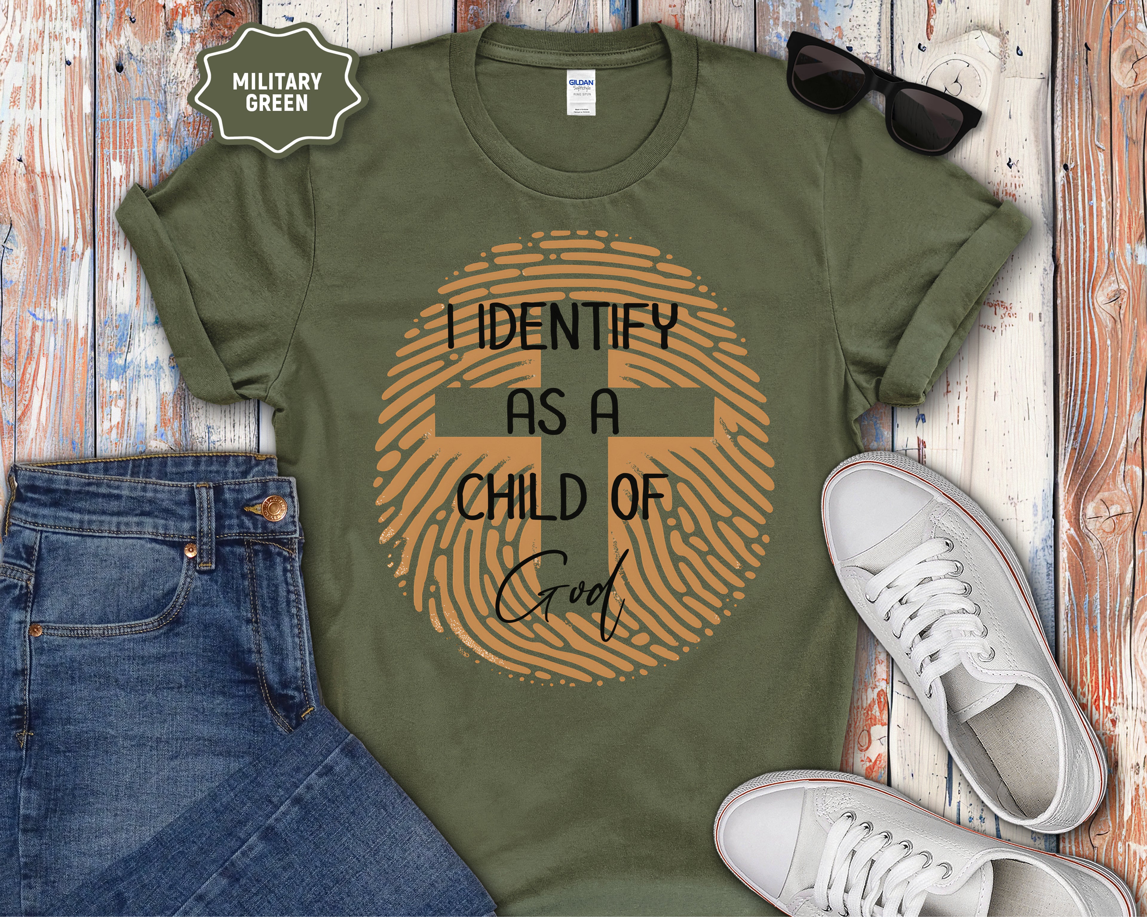 I Identify as a Child of God T-Shirt
