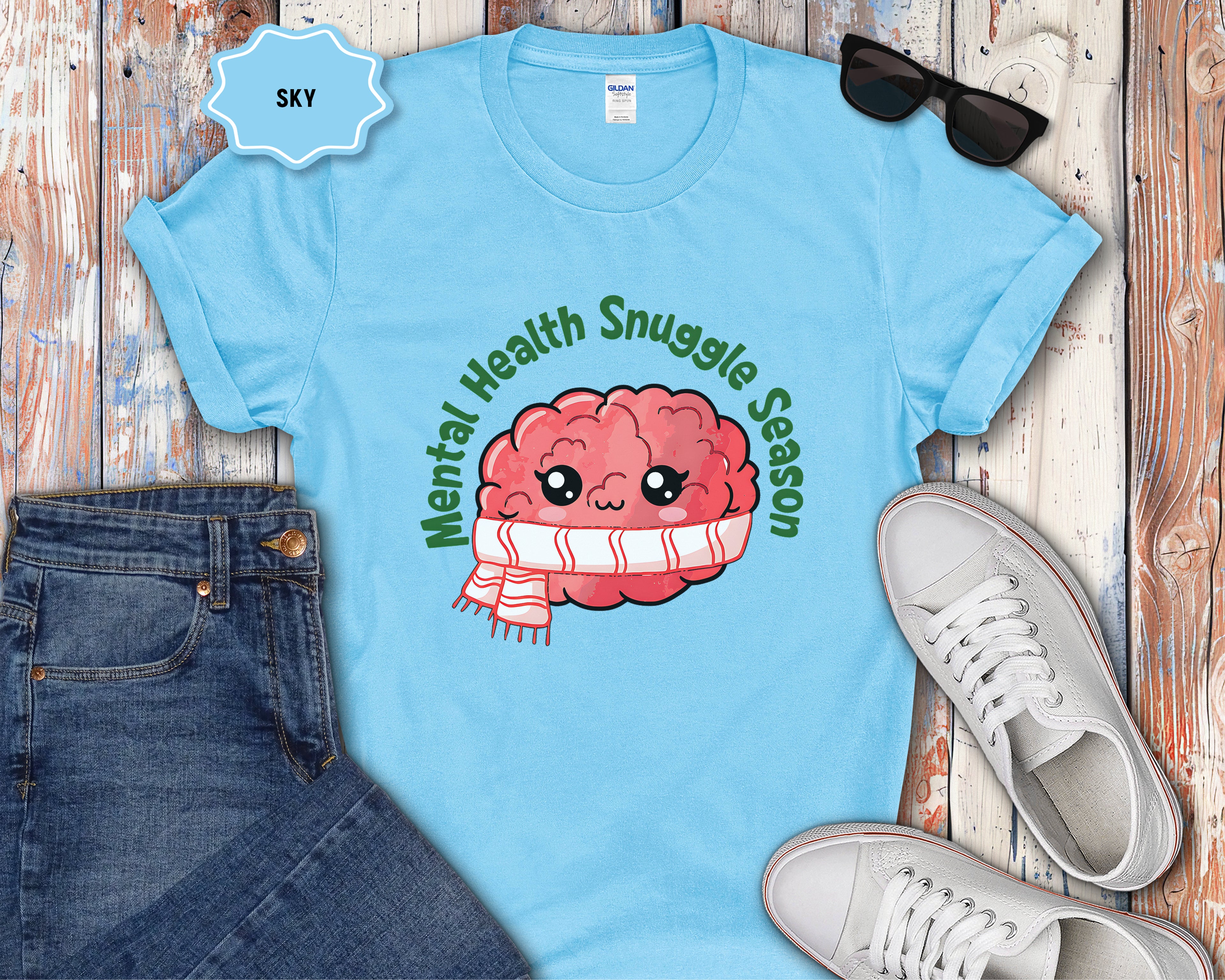 Mental Health Snuggle Season T-Shirt