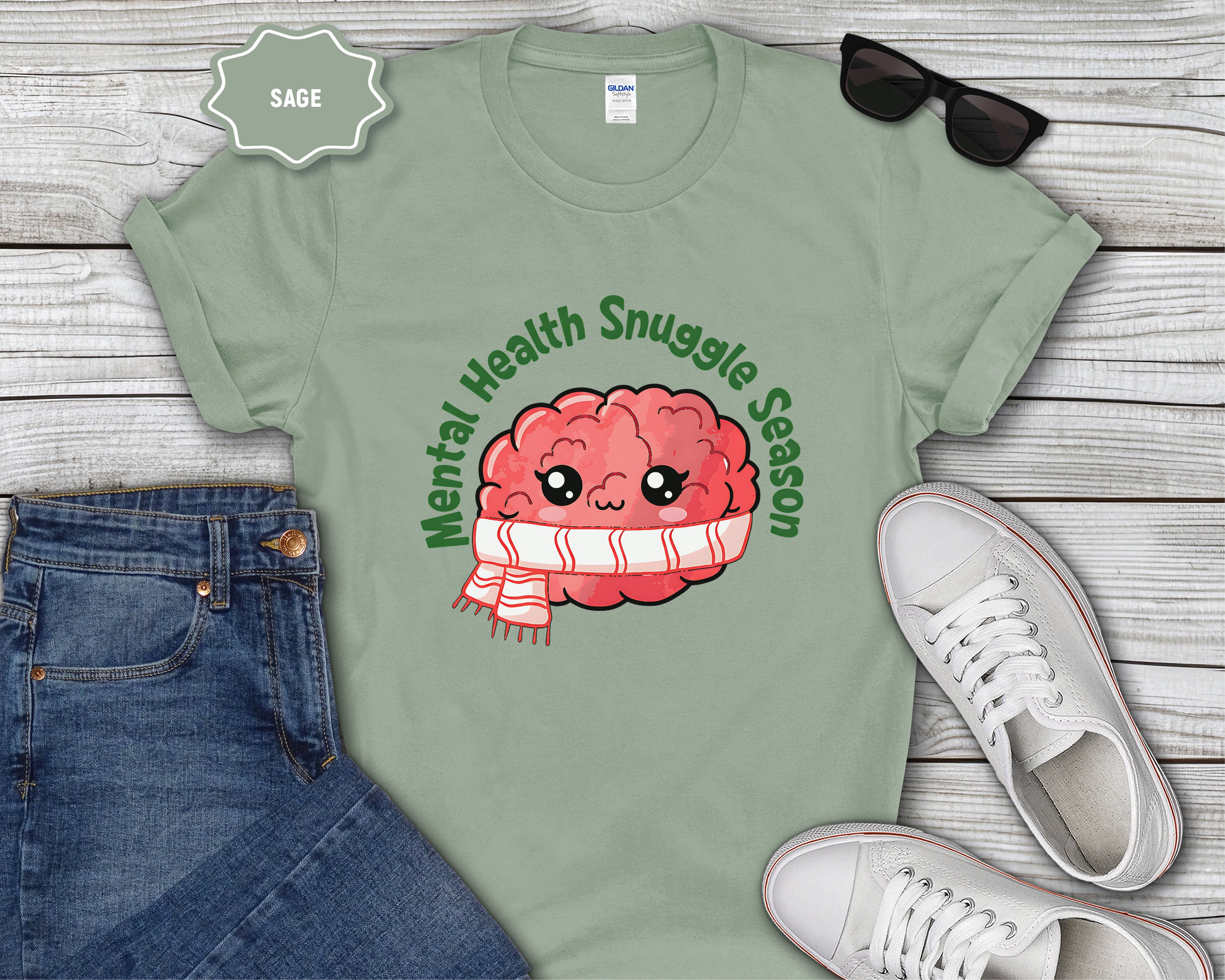 Mental Health Snuggle Season T-Shirt