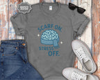 Scarf On Stress Off T-Shirt