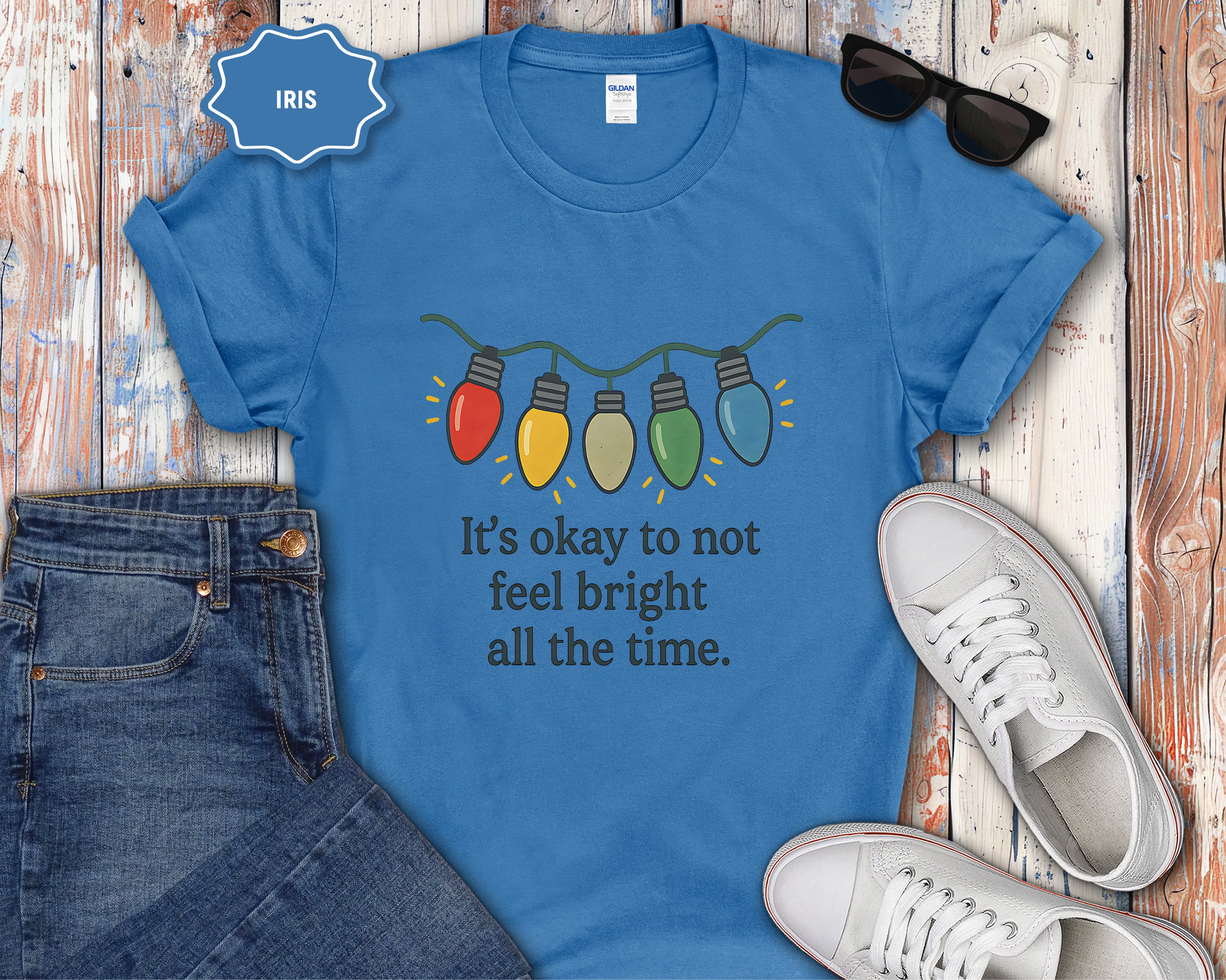 Its Okay to Not Feel Bright All the Time T-Shirt