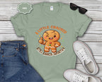 Little Cracked Still Snack-Worthy Gingerbread Cookie T-Shirt