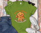 Little Cracked Still Snack-Worthy Gingerbread Cookie T-Shirt