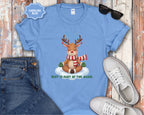 Meditating Reindeer Rest Is In The Magic T-Shirt