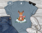 Meditating Reindeer Rest Is In The Magic T-Shirt