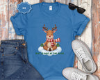 Meditating Reindeer Rest Is In The Magic T-Shirt