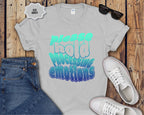 Please Hold Processing Emotions Mental Health T-Shirt