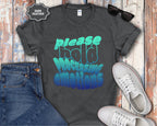 Please Hold Processing Emotions Mental Health T-Shirt