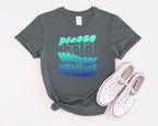 Please Hold Processing Emotions Mental Health T-Shirt