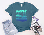 Please Hold Processing Emotions Mental Health T-Shirt