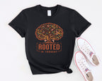 Rooted in Thought Tree design T-Shirt