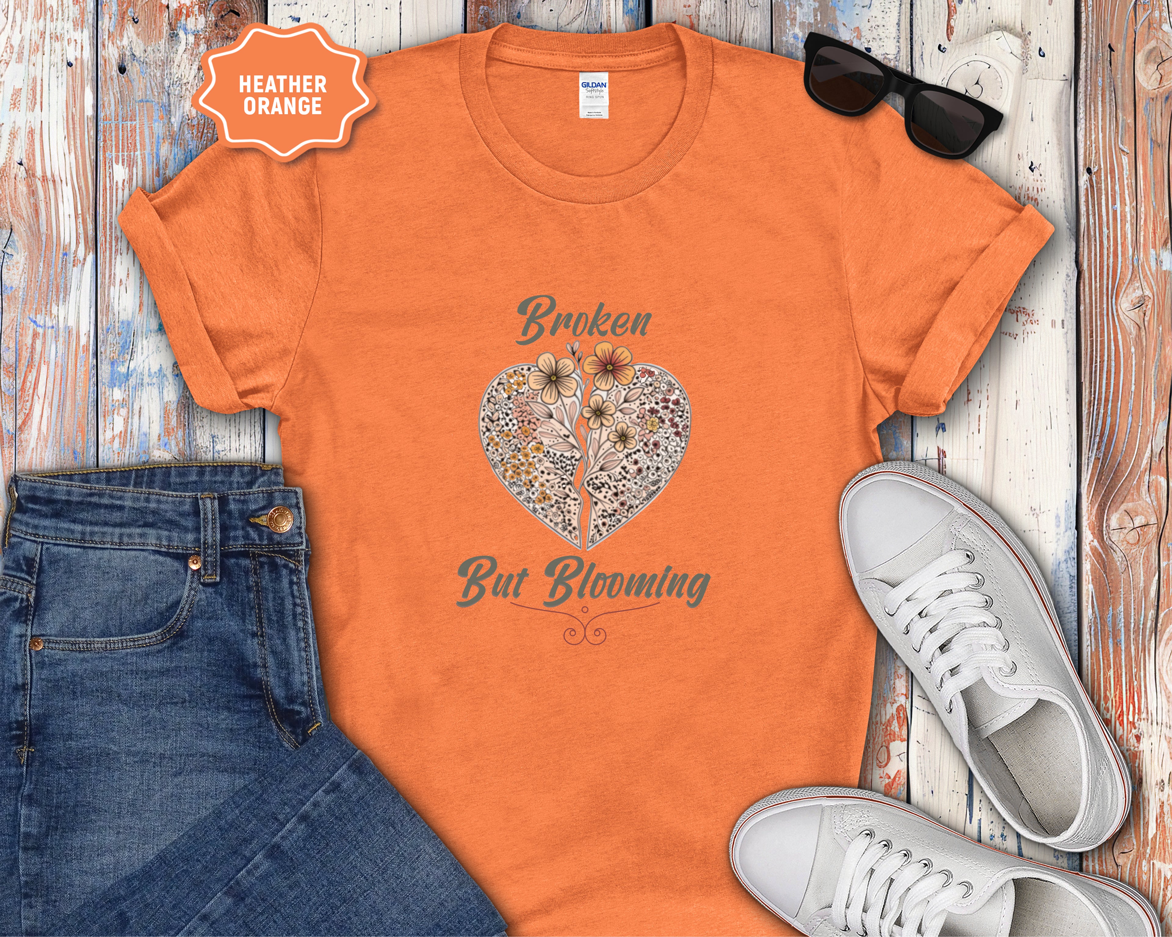 Broken But Blooming T-Shirt