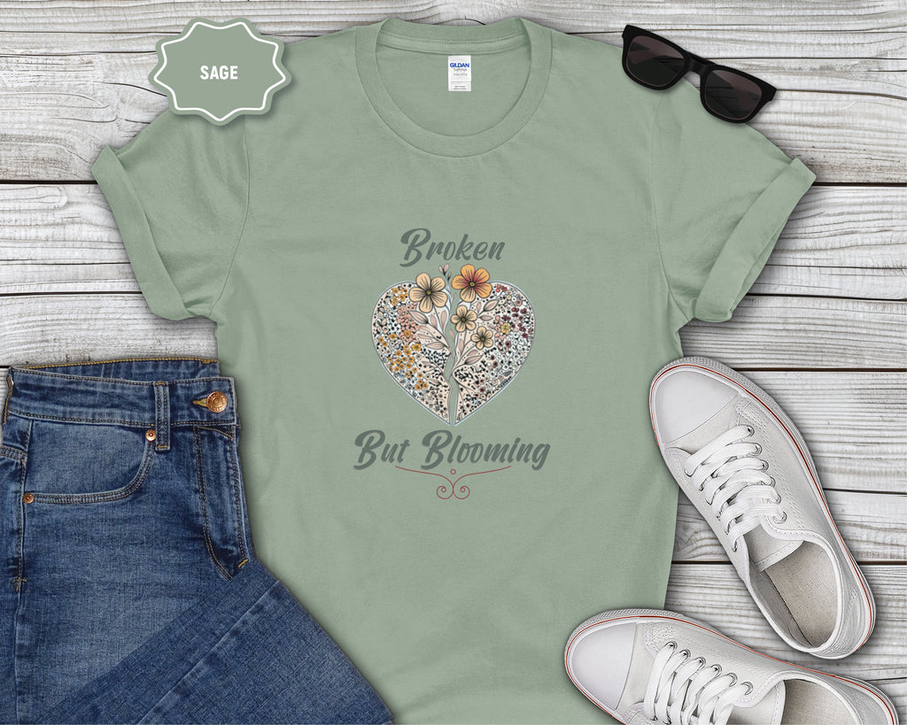 Broken But Blooming T-Shirt