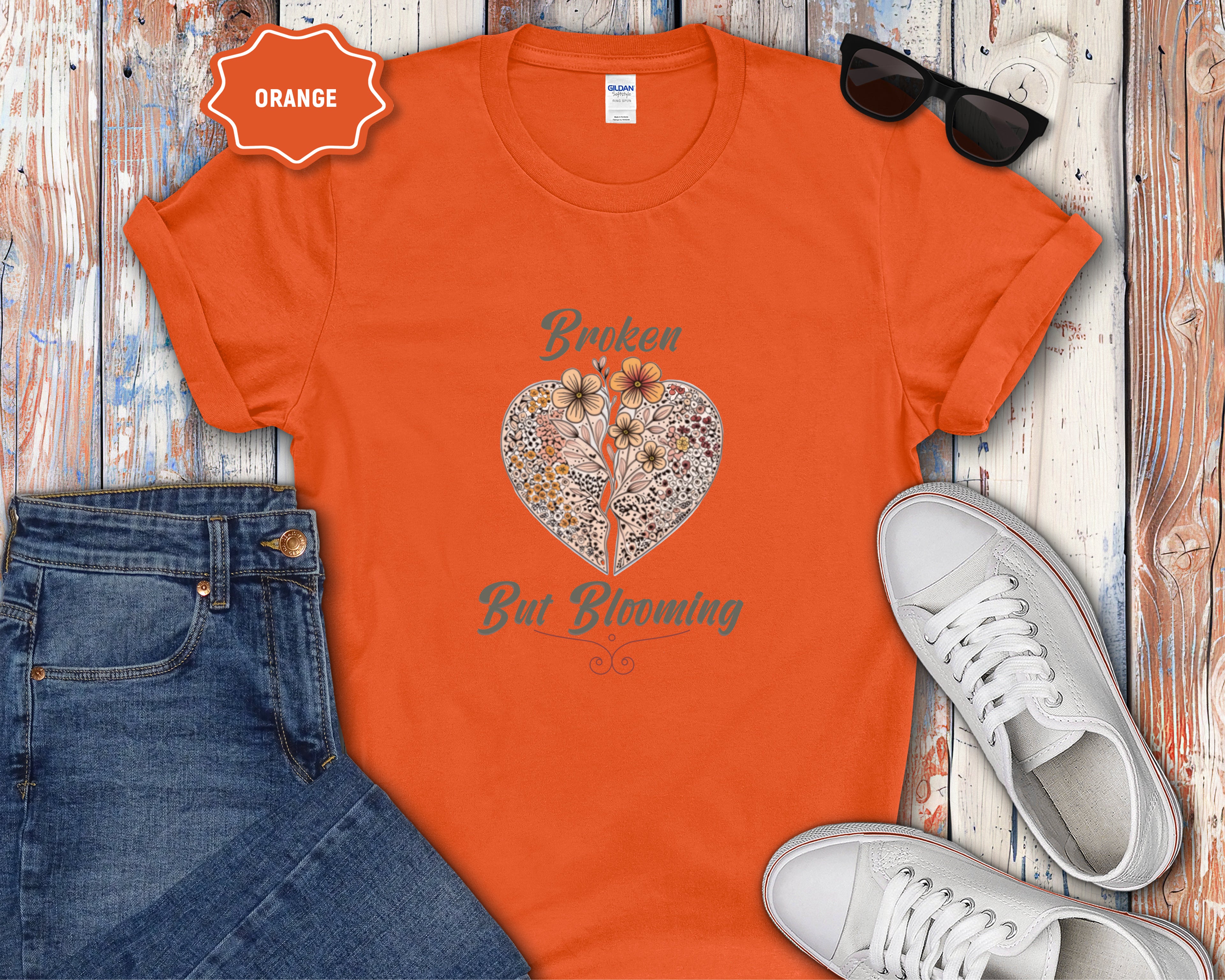 Broken But Blooming T-Shirt