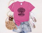 Rooted in Thought tree illustration T-Shirt