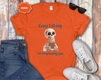 Skeleton Therapist Illustration T-Shirt | Keep Talking I'm Diagnosing You