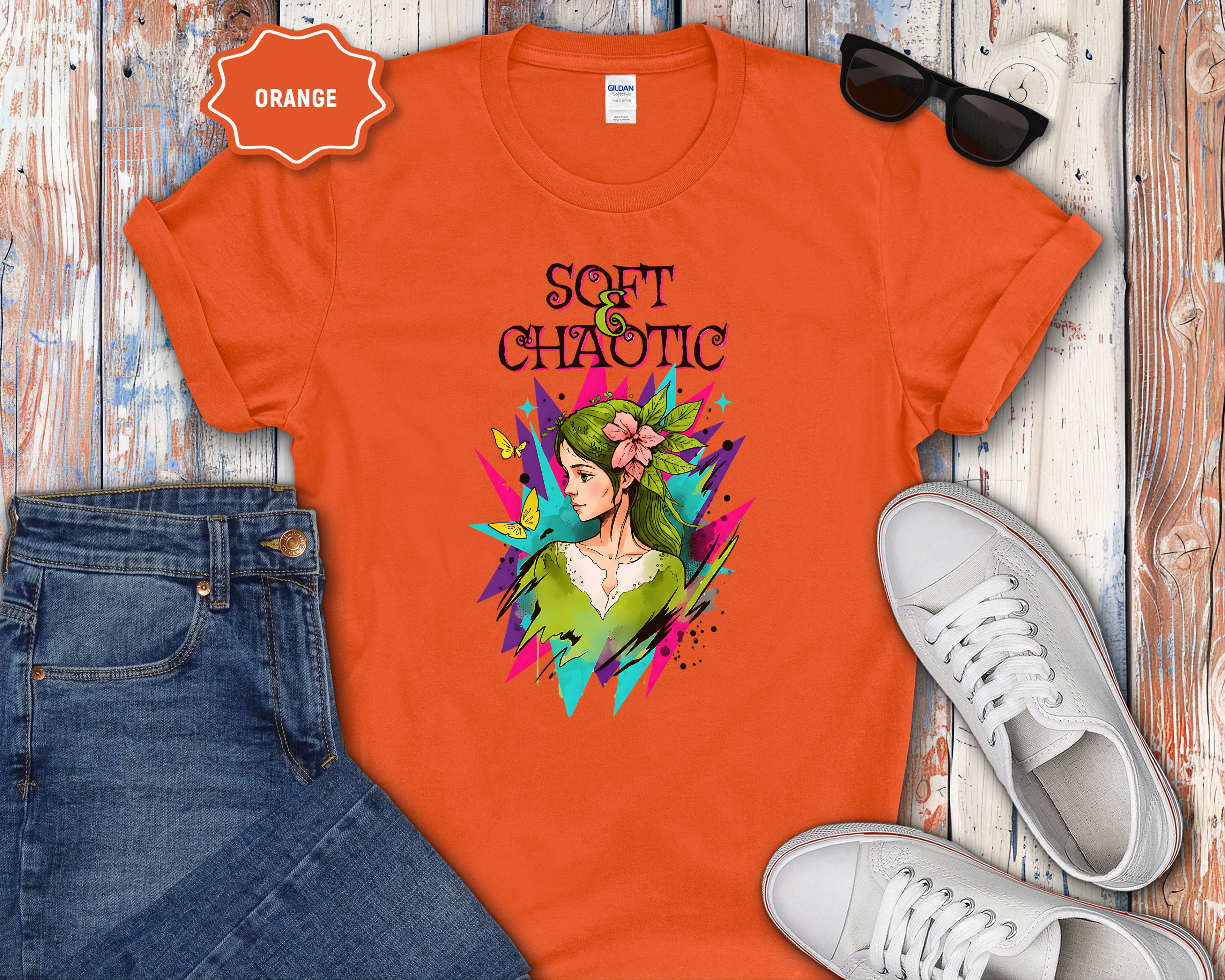 Soft and Chaotic Mental HealthT-Shirt